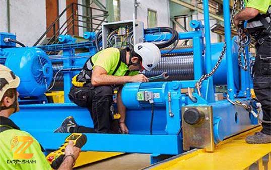 تعمیر و نگهداری وینچ‌های صنعتی