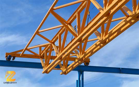 طراحی سوله‌ صنعتی برای نصب جرثقیل