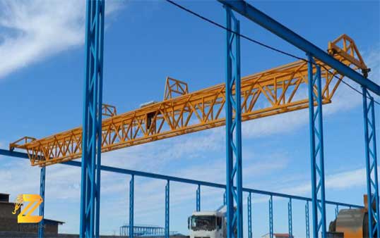 طراحی سوله‌ صنعتی برای نصب جرثقیل