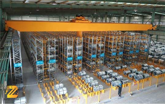 انتخاب جرثقیل مناسب برای انبار